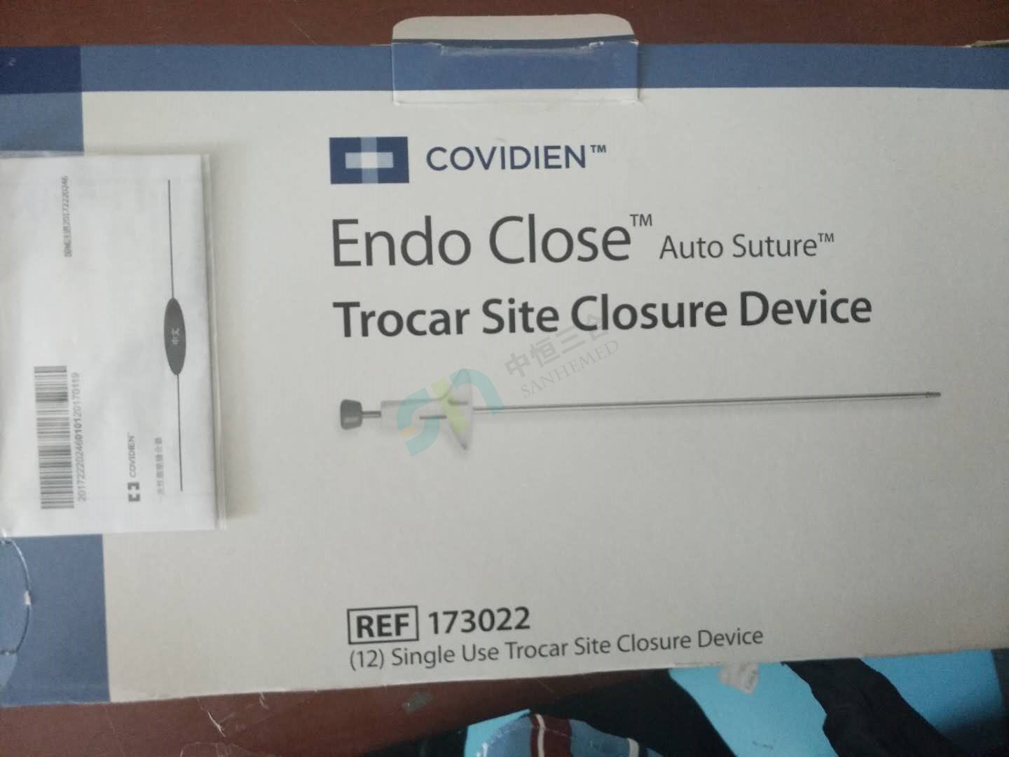 一次性腹壁缝合器ENDO CLOSE Auto Suture Trocar Site Closure Device